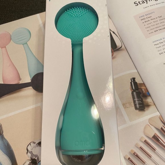 PMD Other - PMD CLEAN Turquoise Cleansing Brush 4 Modes NEW